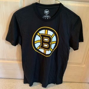 Boston Bruins ‘47 medium black t shirt